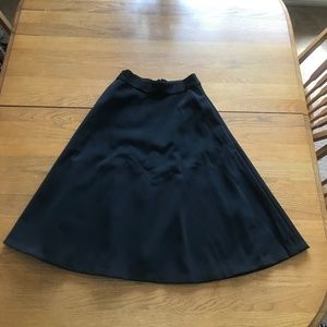 Banana Republic Black Circle Skirt with POCKETS